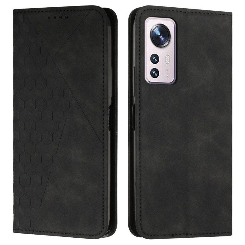 Etui Na Telefon do Xiaomi 12 Lite Etui Folio Styl Skórzany Wzór 3d