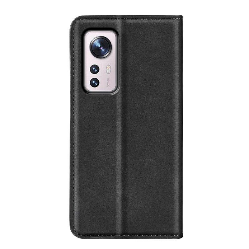 Etui Na Telefon do Xiaomi 12 Pro Etui Folio Dotyk Skóry