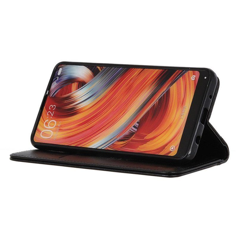 Etui Na Telefon do Xiaomi 12 Pro Etui Folio Kolorowa Wersja Skóry Dwoinowej