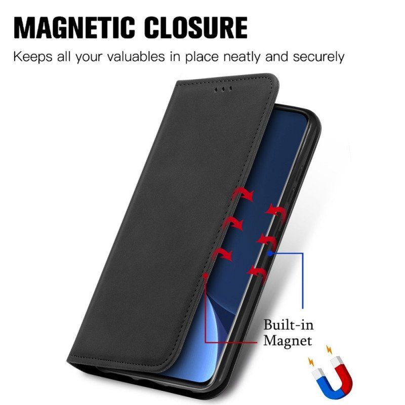 Etui Na Telefon do Xiaomi 12 Pro Etui Folio Odczucie Skóry