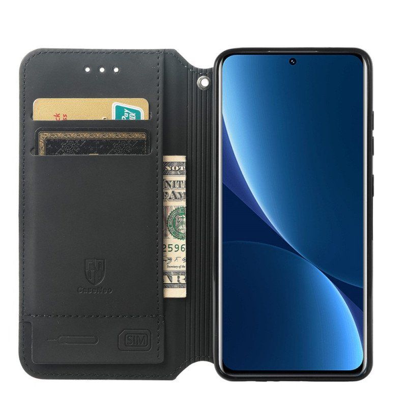 Etui Na Telefon do Xiaomi 12 Pro Etui Folio Projekt Caseneo Rfid