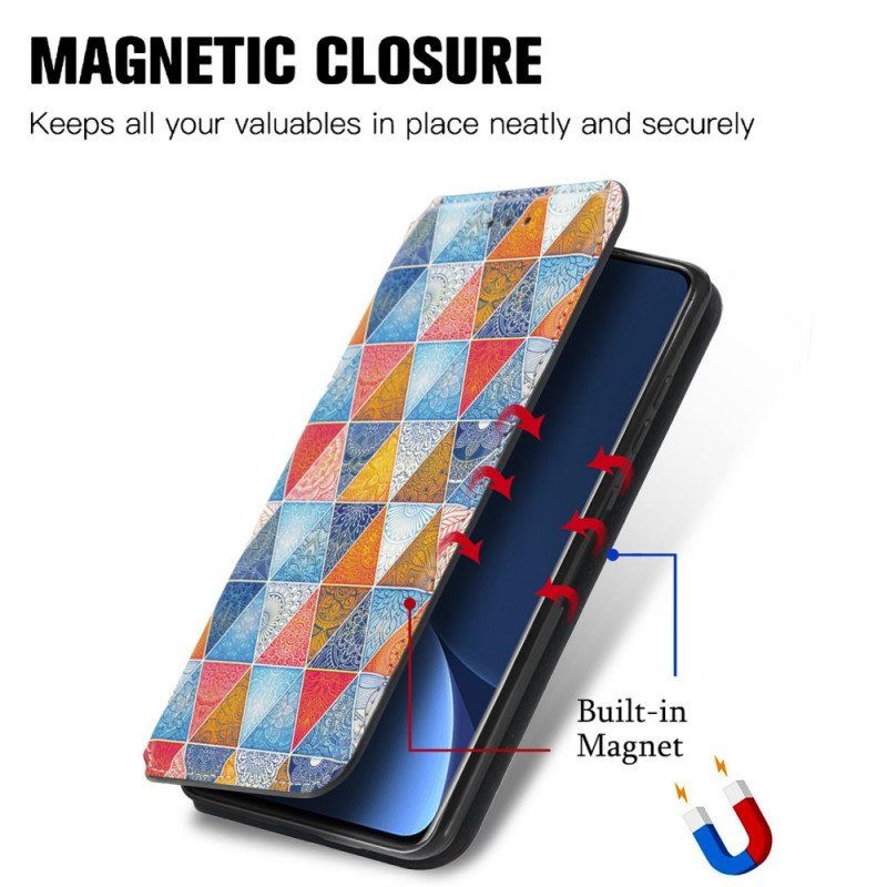 Etui Na Telefon do Xiaomi 12 Pro Etui Folio Projekt Caseneo Rfid