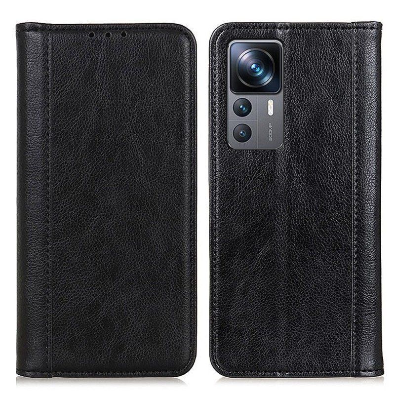 Etui Na Telefon do Xiaomi 12T / 12T Pro Etui Folio Dwoina Skóry