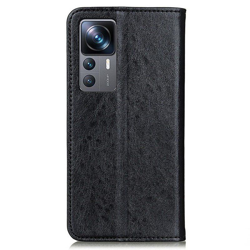 Etui Na Telefon do Xiaomi 12T / 12T Pro Etui Folio Stylizacja Skóry