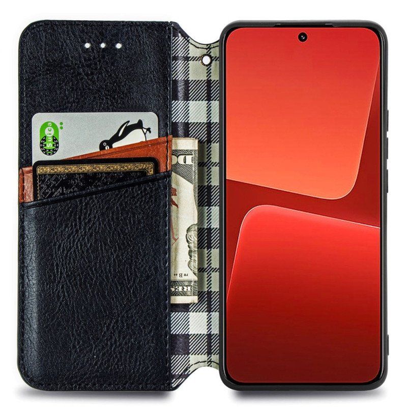 Etui Na Telefon do Xiaomi 13 Etui Folio Rocznika Wzór