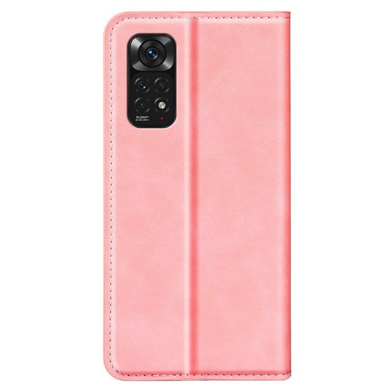 Etui Na Telefon do Xiaomi Redmi Note 11 / 11S Etui Folio Efekt Skóry