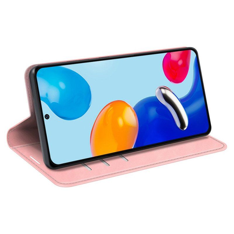 Etui Na Telefon do Xiaomi Redmi Note 11 / 11S Etui Folio Efekt Skóry