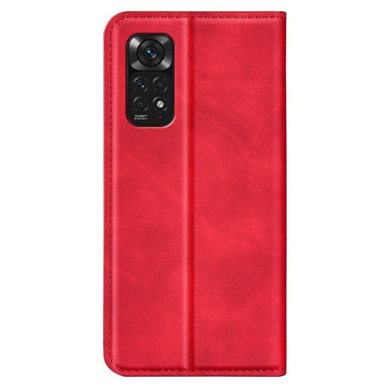 Etui Na Telefon do Xiaomi Redmi Note 11 / 11S Etui Folio Efekt Skóry