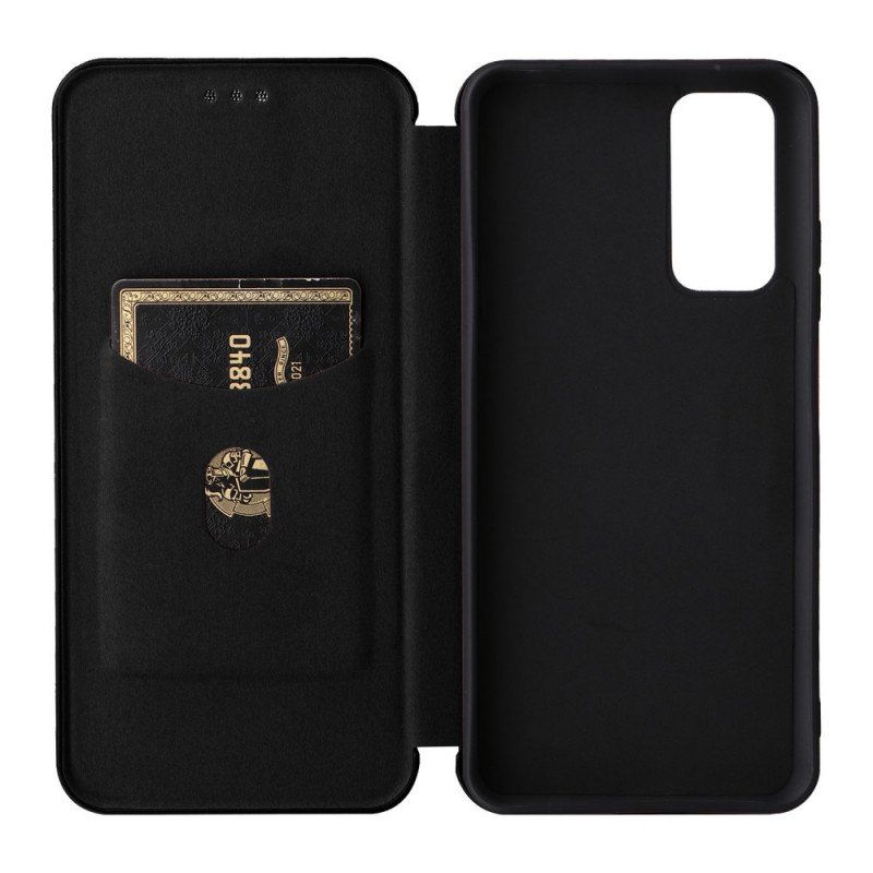 Etui Na Telefon do Xiaomi Redmi Note 11 / 11S Etui Folio Kolorowy Silikon Węglowy