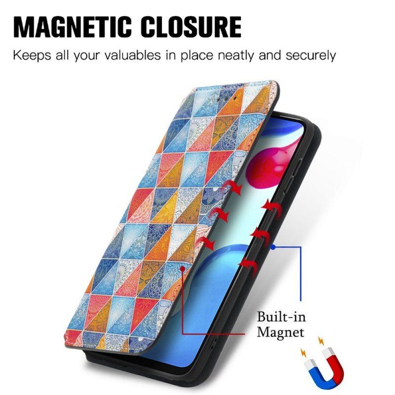 Etui Na Telefon do Xiaomi Redmi Note 11 / 11S Etui Folio Projekt Caseneo Rfid