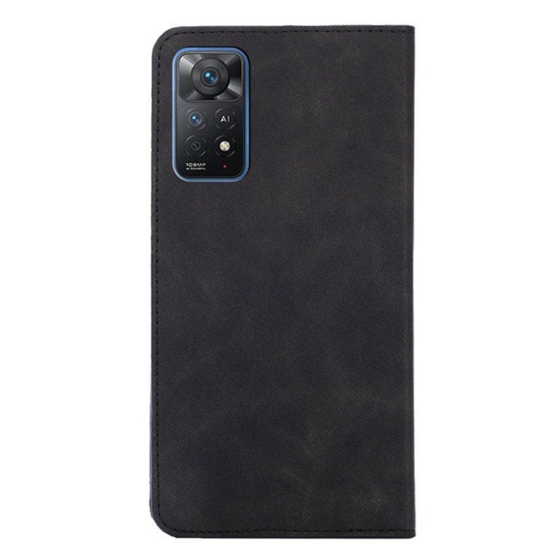 Etui Na Telefon do Xiaomi Redmi Note 11 Pro / 11 Pro 5G Etui Folio Dotyk Skóry