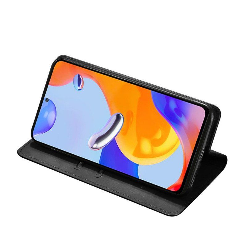 Etui Na Telefon do Xiaomi Redmi Note 11 Pro / 11 Pro 5G Etui Folio Dotyk Skóry