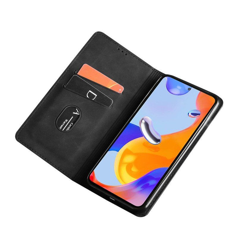 Etui Na Telefon do Xiaomi Redmi Note 11 Pro / 11 Pro 5G Etui Folio Dotyk Skóry