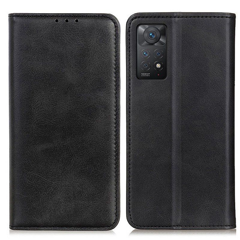 Etui Na Telefon do Xiaomi Redmi Note 11 Pro / 11 Pro 5G Etui Folio Elegancka Dwoina Skórzana