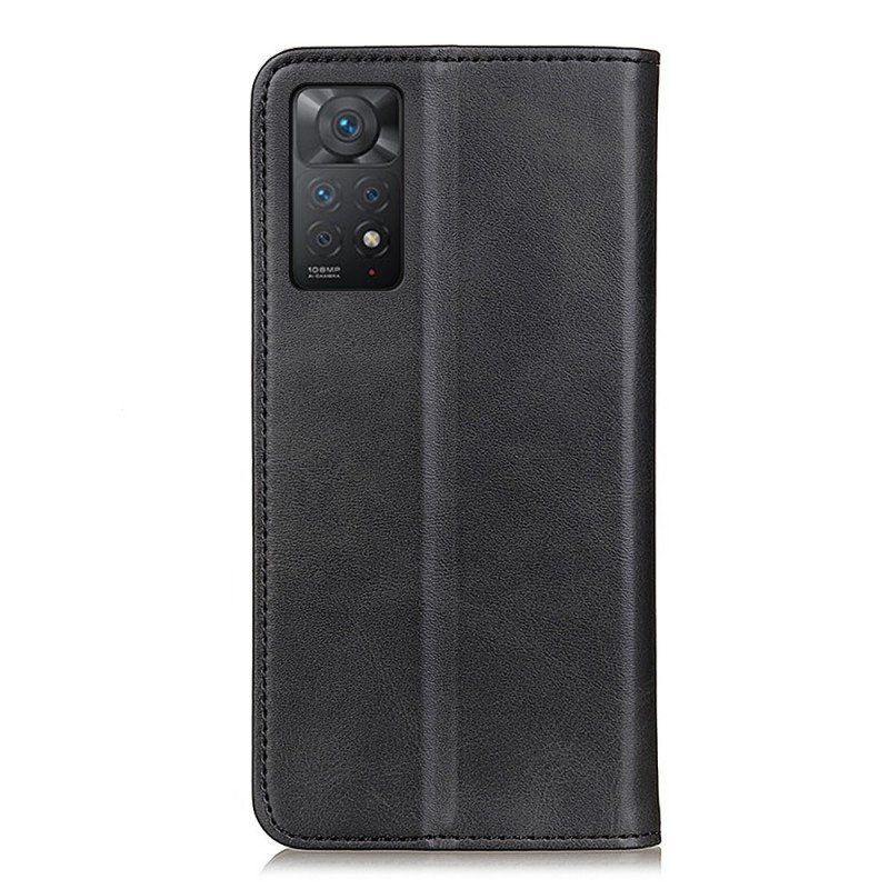 Etui Na Telefon do Xiaomi Redmi Note 11 Pro / 11 Pro 5G Etui Folio Elegancka Dwoina Skórzana