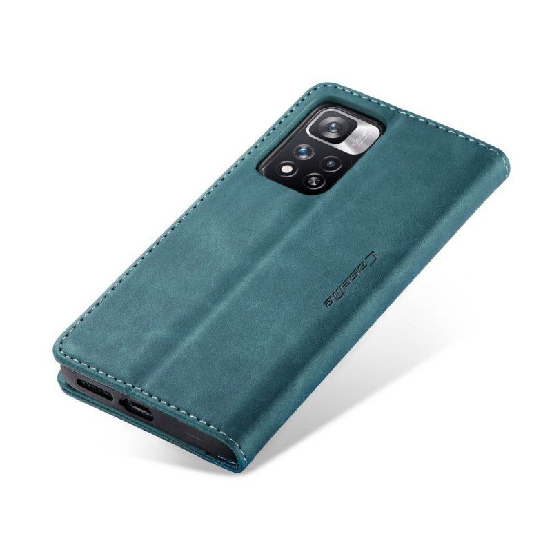 Etui Na Telefon do Xiaomi Redmi Note 11 Pro Plus 5G Etui Folio Caseme Sztuczna Skóra