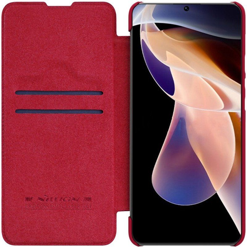 Etui Na Telefon do Xiaomi Redmi Note 11 Pro Plus 5G Etui Folio Seria Nillkin Qin