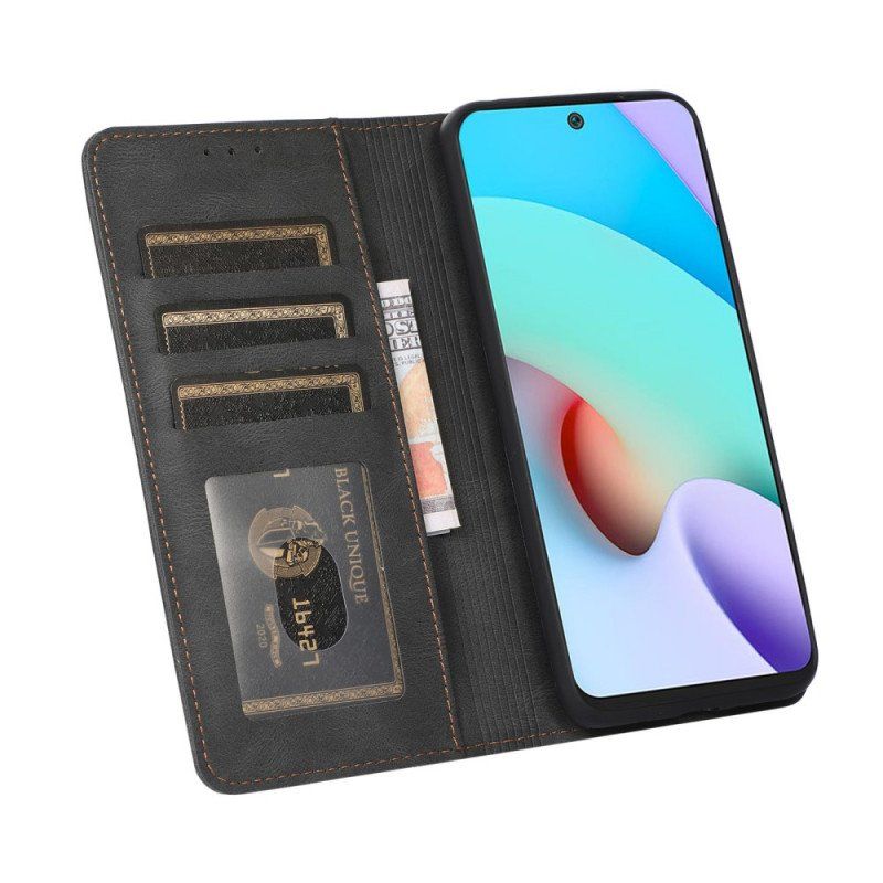 Etui Na Telefon do Xiaomi Redmi Note 11 Pro Plus 5G Etui Folio Stylowa Skórzana Linia