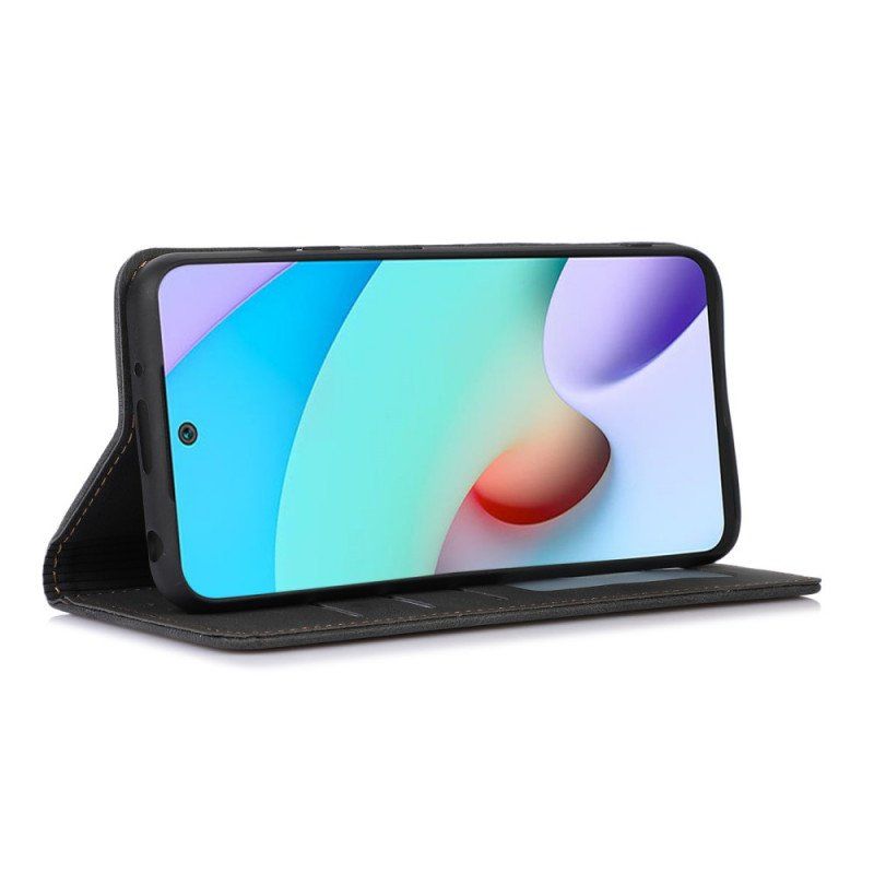 Etui Na Telefon do Xiaomi Redmi Note 11 Pro Plus 5G Etui Folio Stylowa Skórzana Linia