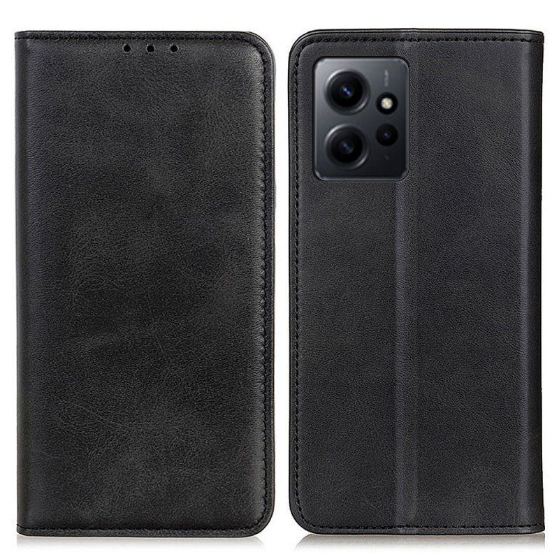 Etui Na Telefon do Xiaomi Redmi Note 12 4G Etui Folio Elegancka Dwoina Skórzana