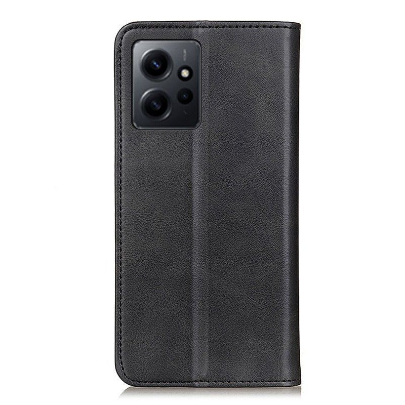 Etui Na Telefon do Xiaomi Redmi Note 12 4G Etui Folio Elegancka Dwoina Skórzana