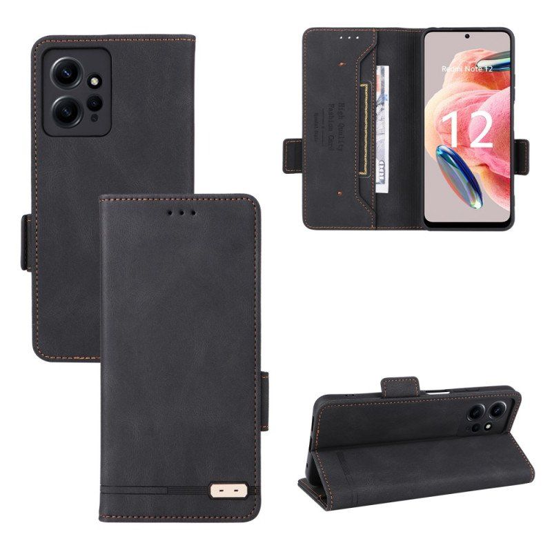 Etui Na Telefon do Xiaomi Redmi Note 12 4G Etui Folio Klasyka Vintage