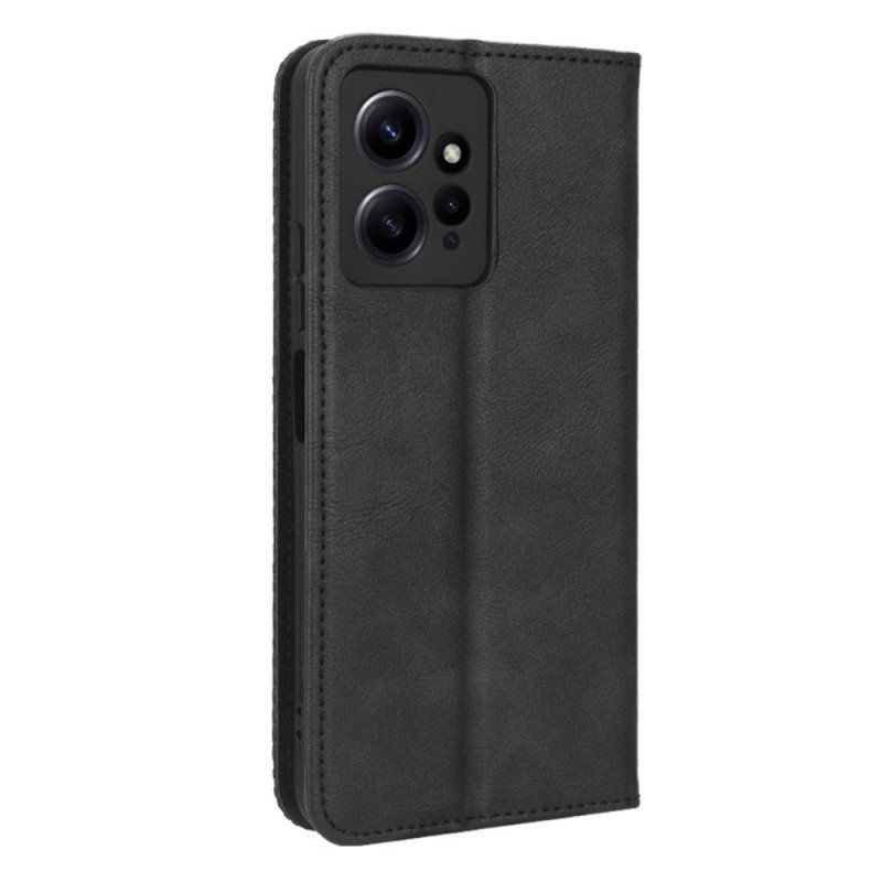 Etui Na Telefon do Xiaomi Redmi Note 12 4G Etui Folio Stylizowany Skórzany Styl