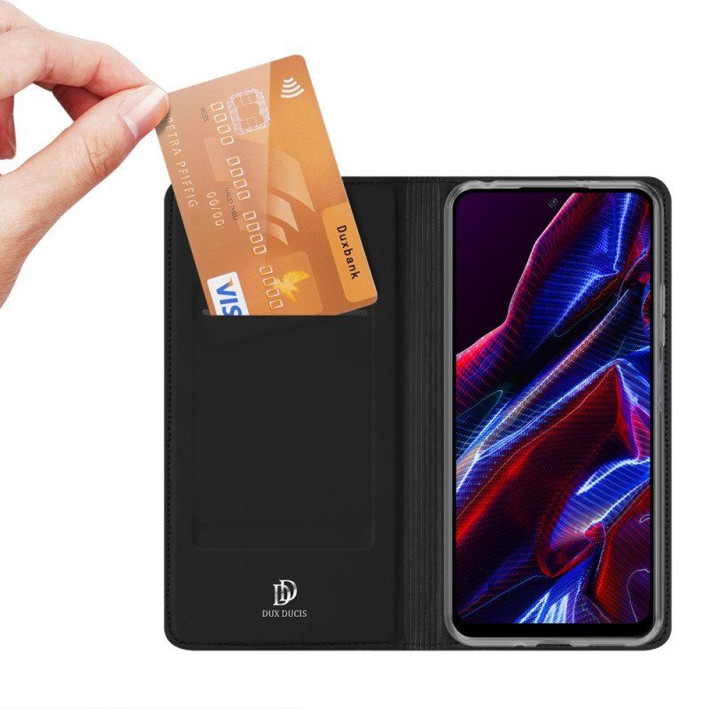 Etui Na Telefon do Xiaomi Redmi Note 12 5G Etui Folio Seria Skin-pro Dux Ducis