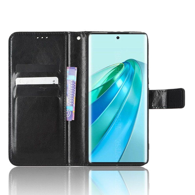 Etui Na Telefon Pokrowce do Honor Magic 5 Lite Sztuczna Skóra