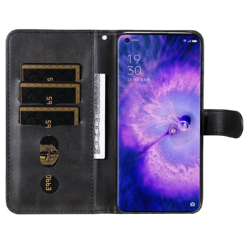 Etui Na Telefon Pokrowce do Oppo Find X5 Portfel