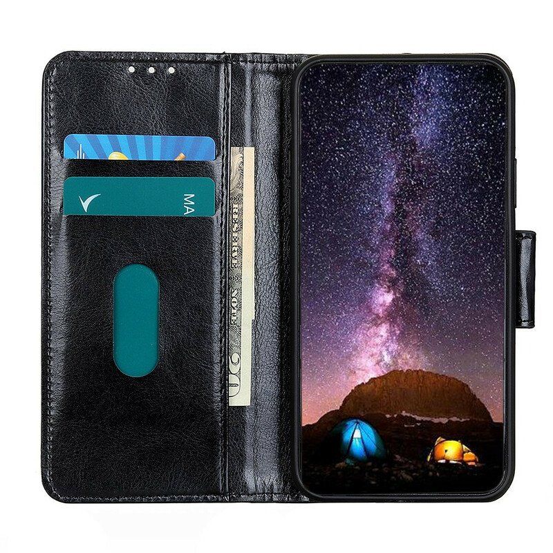 Etui Na Telefon Pokrowce do Poco X3 / X3 Pro / X3 NFC Szkliwiona Sztuczna Skóra