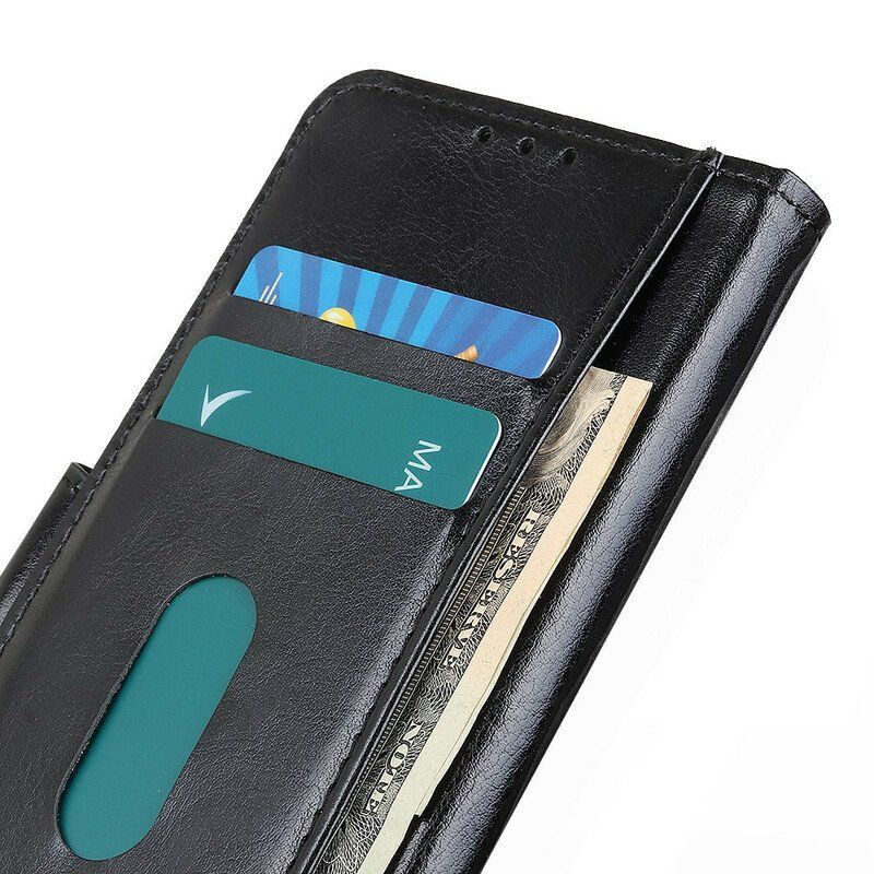 Etui Na Telefon Pokrowce do Poco X3 / X3 Pro / X3 NFC Szkliwiona Sztuczna Skóra