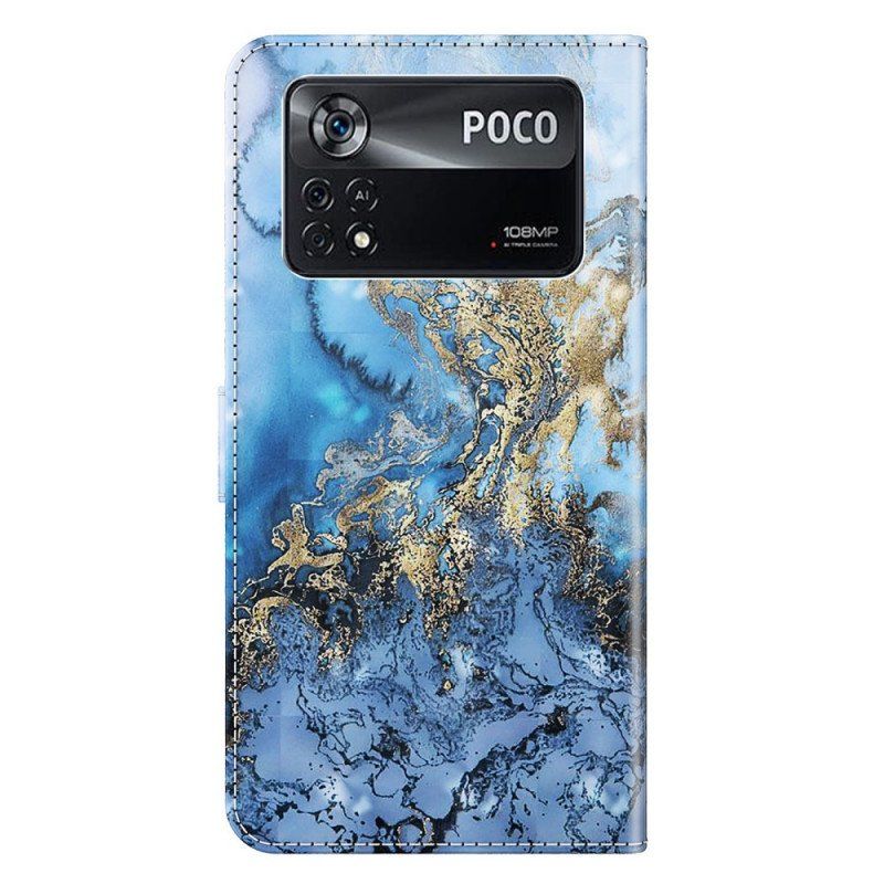 Etui Na Telefon Pokrowce do Poco X4 Pro 5G z Łańcuch Pasek Art