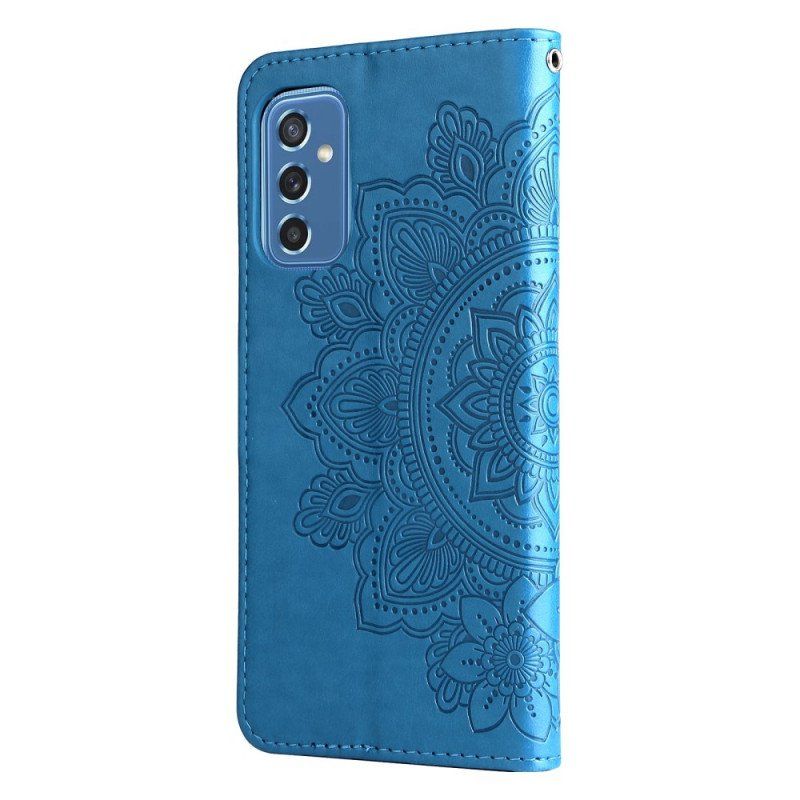 Etui Na Telefon Pokrowce do Samsung Galaxy M52 5G Kwiaty Mandali