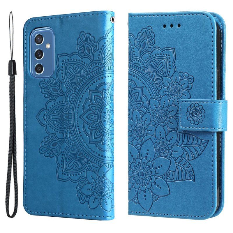 Etui Na Telefon Pokrowce do Samsung Galaxy M52 5G Kwiaty Mandali