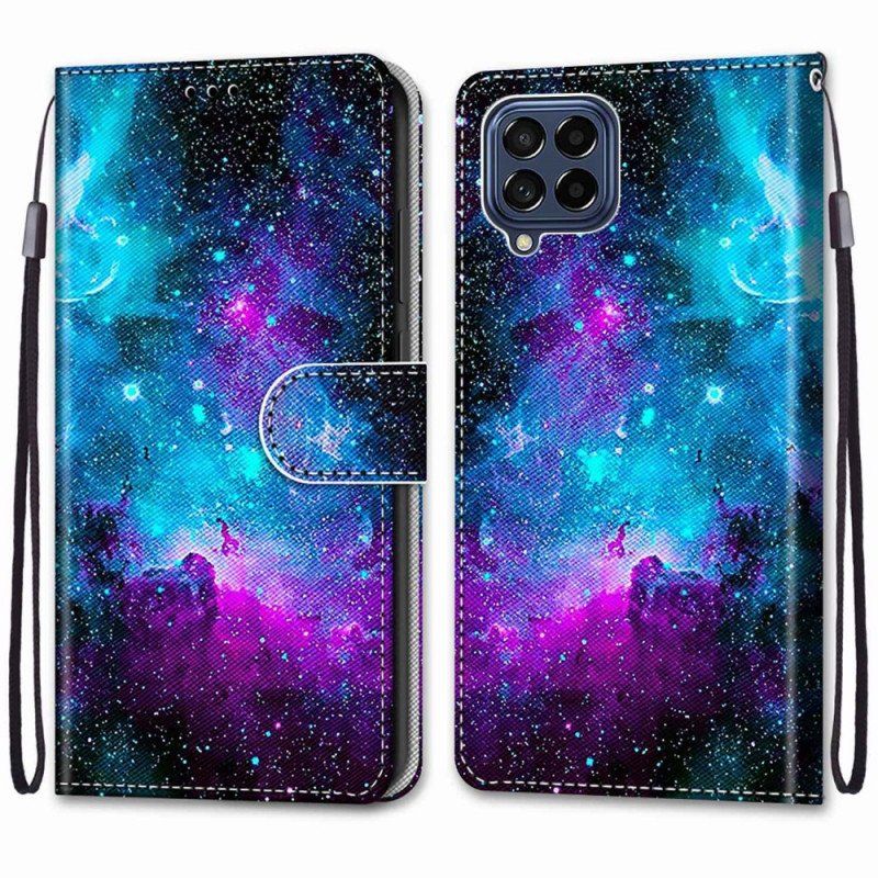 Etui Na Telefon Pokrowce do Samsung Galaxy M53 5G Kosmiczne Niebo