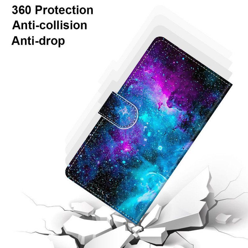 Etui Na Telefon Pokrowce do Samsung Galaxy M53 5G Kosmiczne Niebo