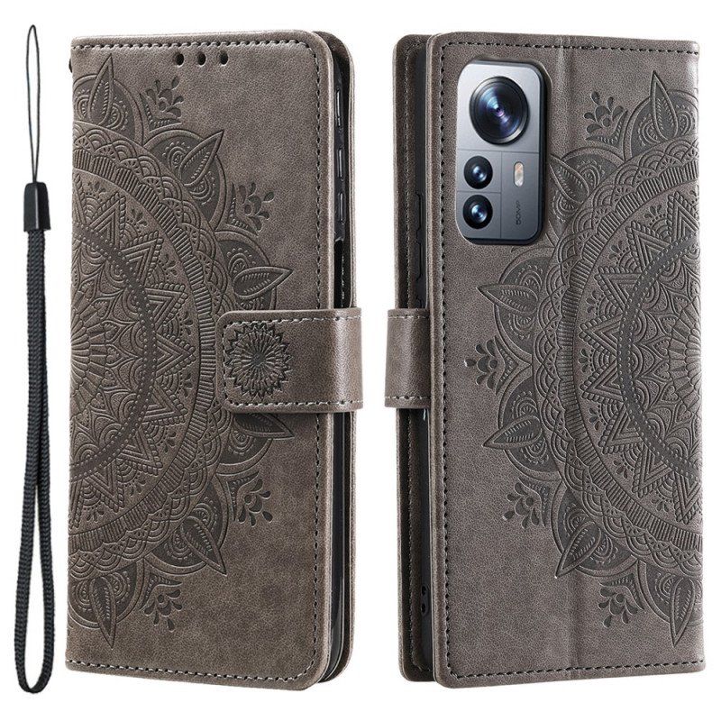 Etui Na Telefon Pokrowce do Xiaomi 12 / 12X Mandala Słońca