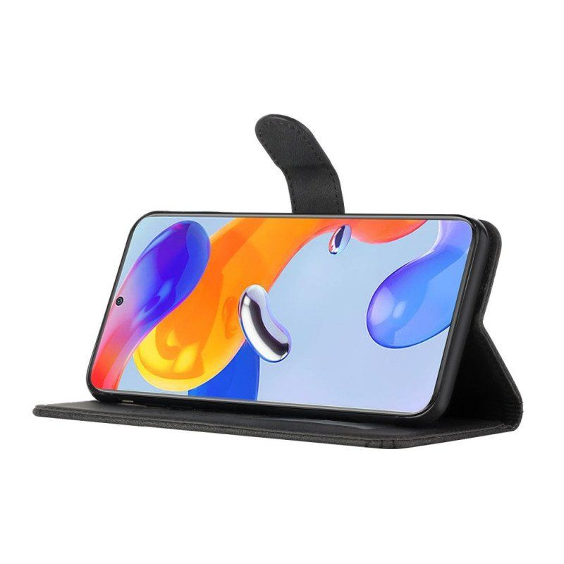 Etui Na Telefon Pokrowce do Xiaomi Redmi Note 11 Pro / 11 Pro 5G Fryz Efekt Skóry