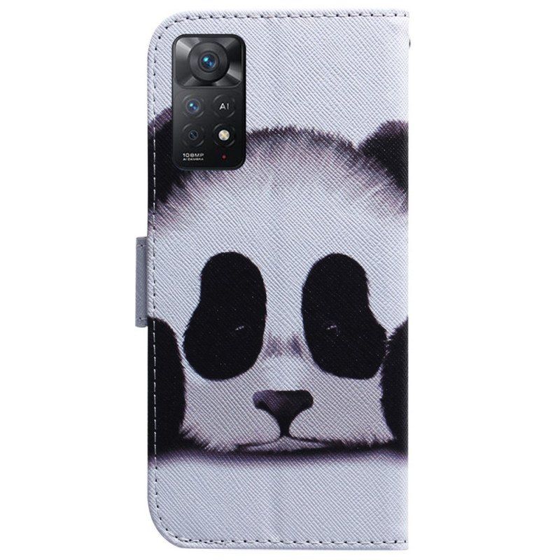 Etui Na Telefon Pokrowce do Xiaomi Redmi Note 11 Pro / 11 Pro 5G Twarz Pandy