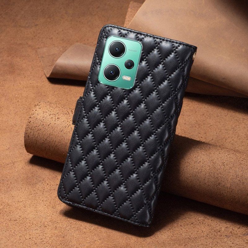 Etui Na Telefon Pokrowce do Xiaomi Redmi Note 12 5G Kolorystyka Binfen Pikowana