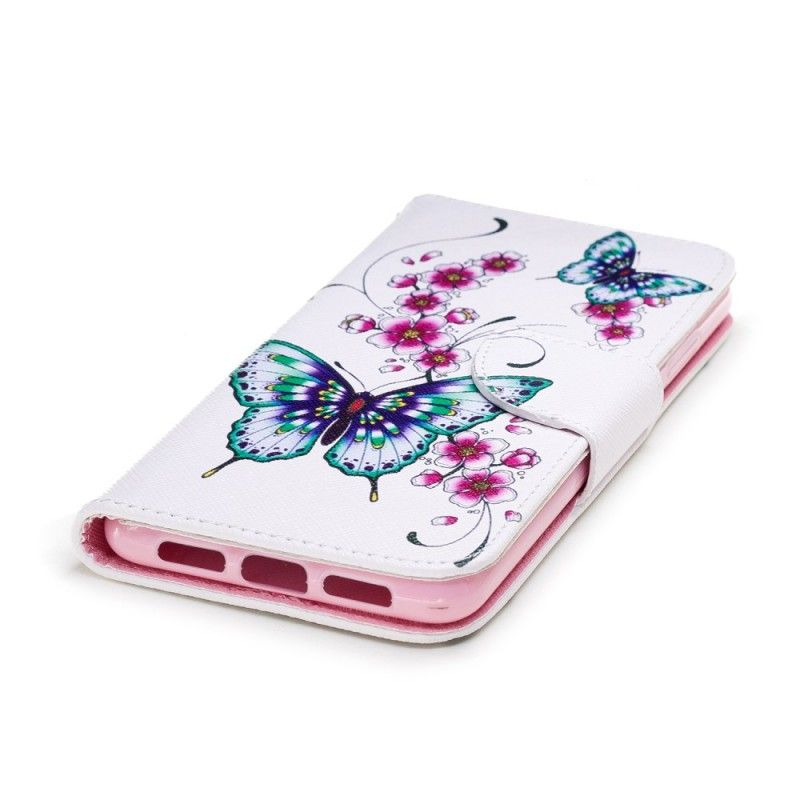 Etui Folio Huawei P20 Cudowne Motyle