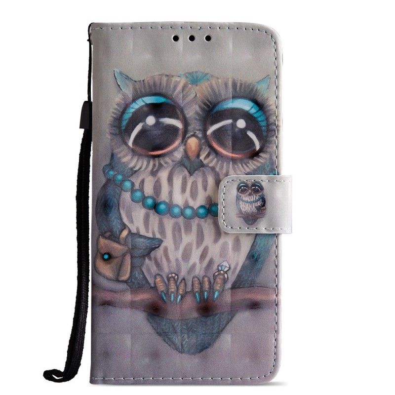 Etui Folio Huawei P20 Miss Sowa 3D