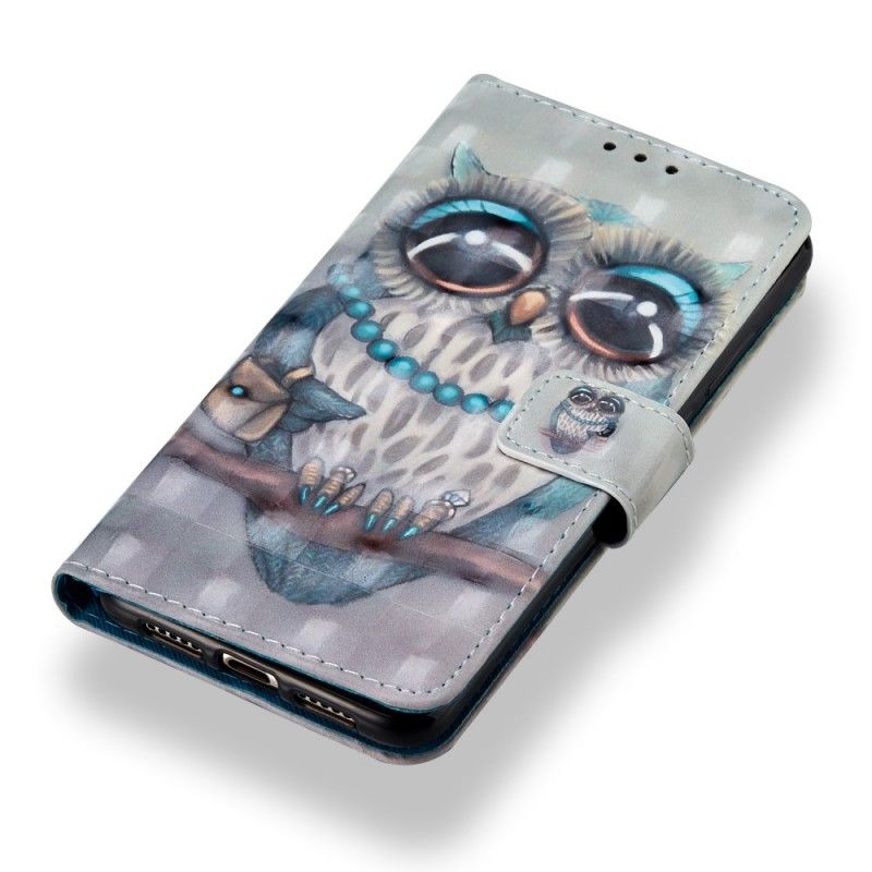 Etui Folio Huawei P20 Miss Sowa 3D