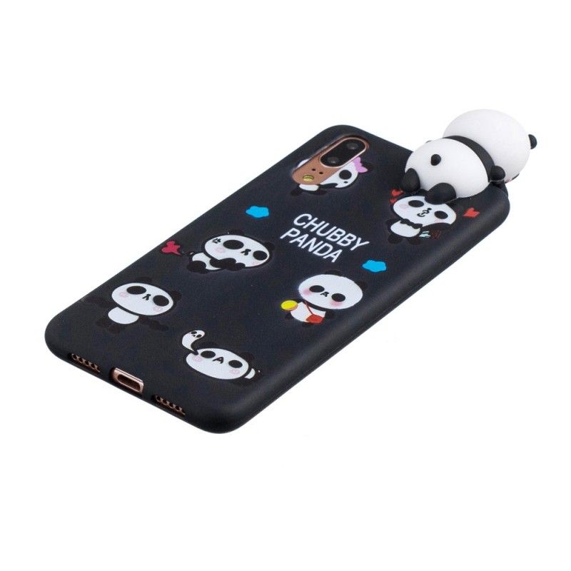 Etui Huawei P20 3D Chuba Panda Etui Ochronne