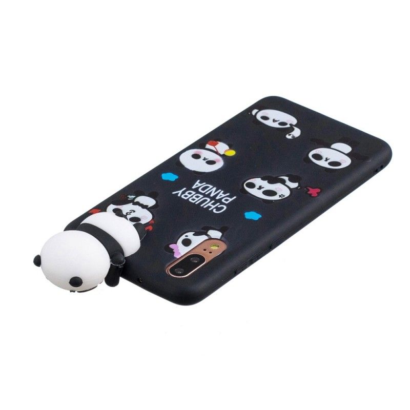 Etui Huawei P20 3D Chuba Panda Etui Ochronne