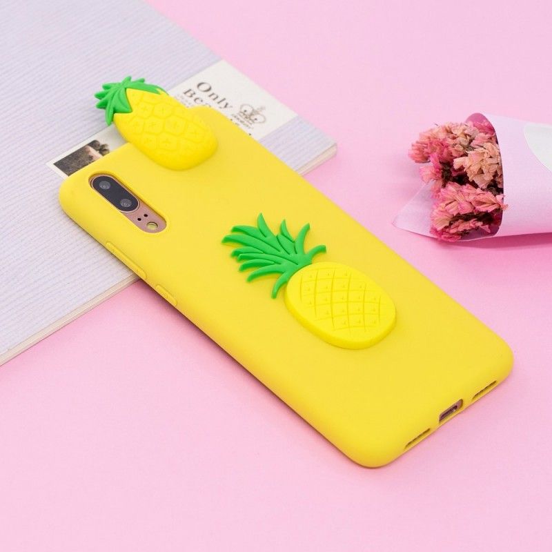 Etui Huawei P20 Ananas 3D