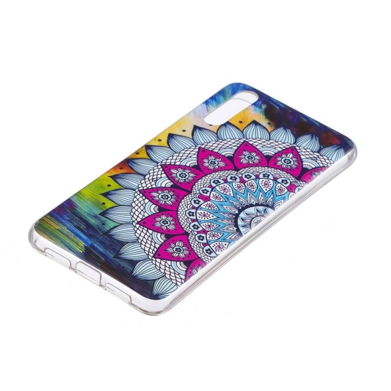 Etui Huawei P20 Mandala W Kolorze Fluorescencyjnym