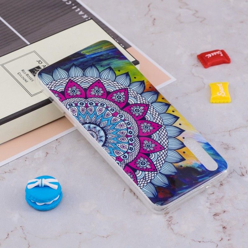 Etui Huawei P20 Mandala W Kolorze Fluorescencyjnym