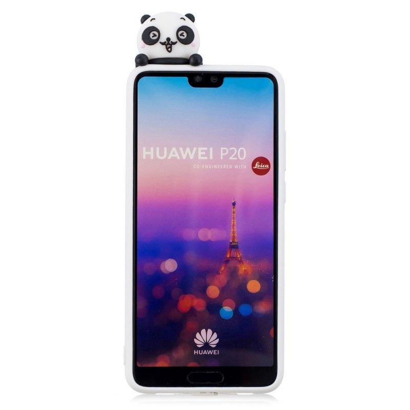 Futerały Huawei P20 Etui na Telefon Zabawna Panda 3D